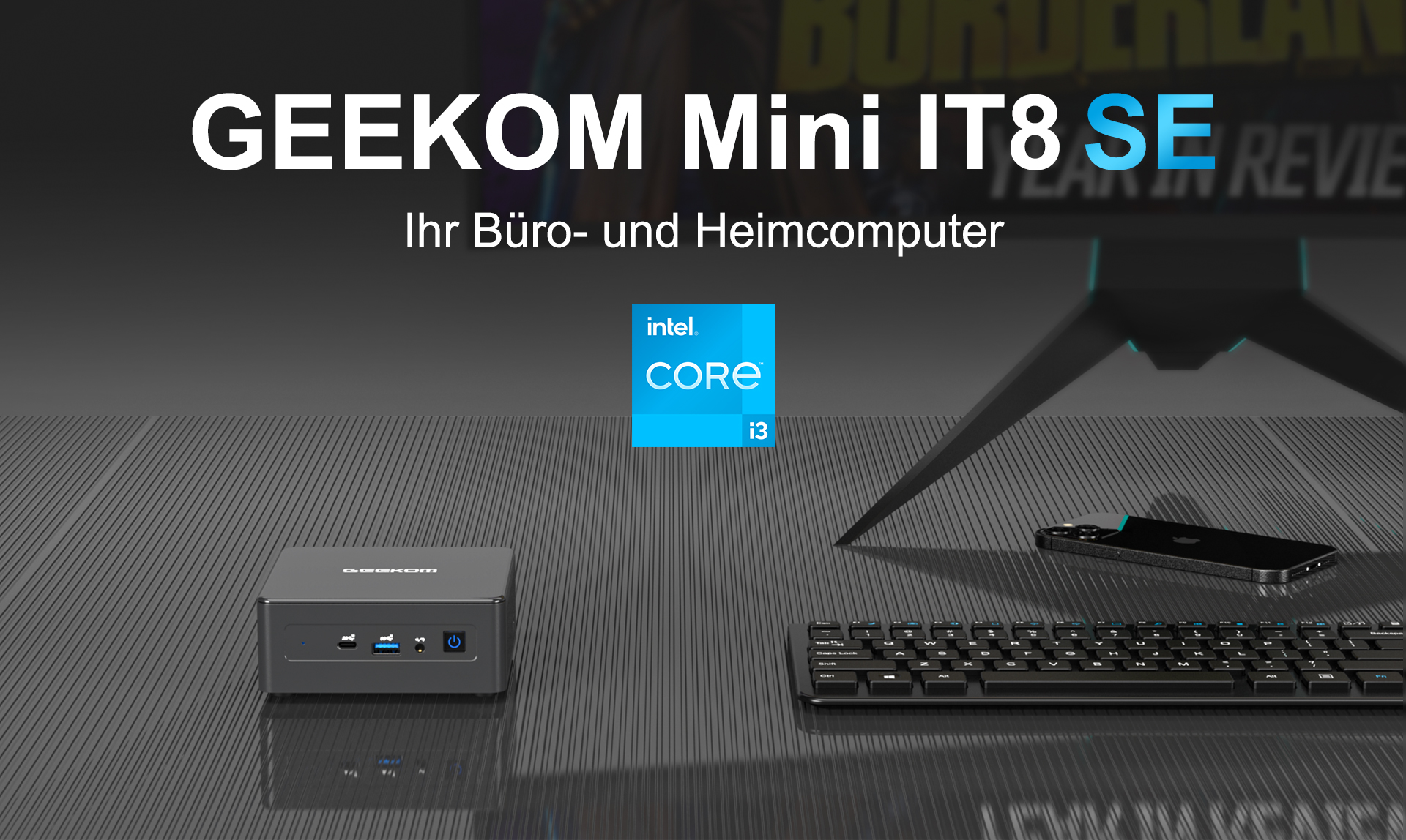 GEEKOM Mini IT8 SE Ihr PC für Büro und Zuhause
