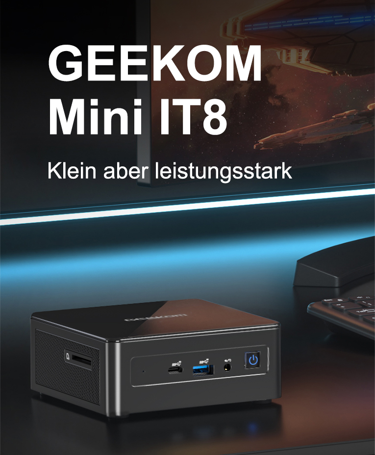 GEEKOM Mini PC Mini IT8